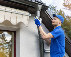 Residential Rain Gutters Services 